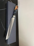 SAMASUYO Damascus Steel Kitchen Knives Coloured Handle Chef Knives